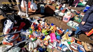 Поход на барахолку Санкт-Петербурга. Помойка кормит. Находки на свалке. Блошиный рынок на удельной