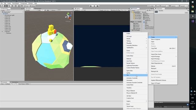 ? Гравитация планет в Unity 3D [Tutorial] (Часть 2/2) - управление персонажем смотреть онлайн