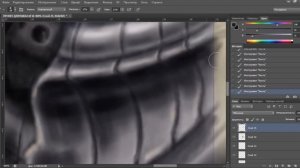 Девушка киберпанк. Как из фото модели делается рисунок.