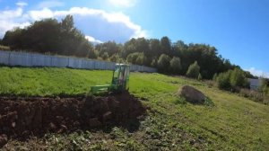 копка траншеи 40 м глубина 1.8 м за 4 часа.