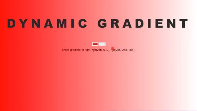 Dynamic & Linear gradient using HTML CSS & Javascript – смотреть онлайн ...
