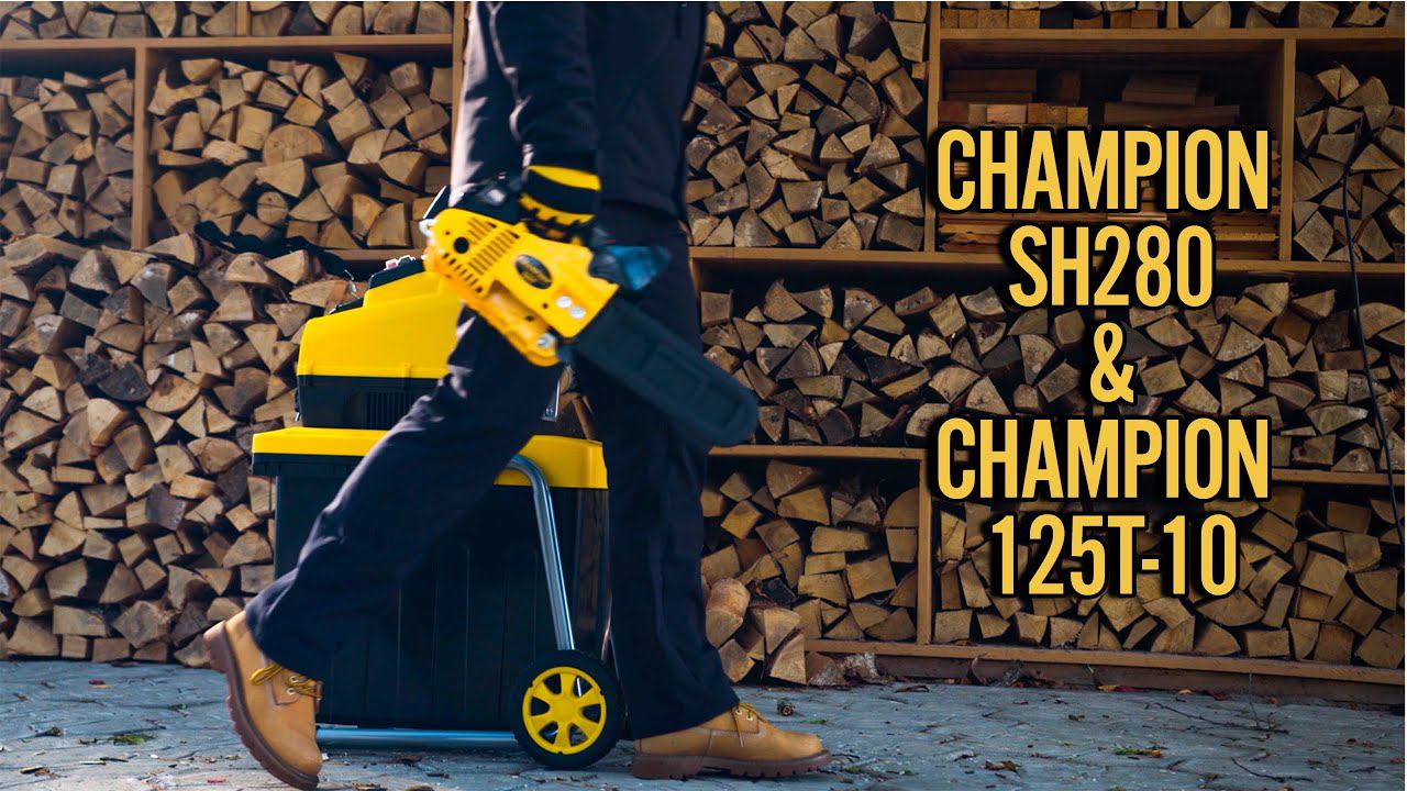 Измельчитель и пила CHAMPION: надежные помощники в борьбе с ветками на вашем участке» смотреть онлайн