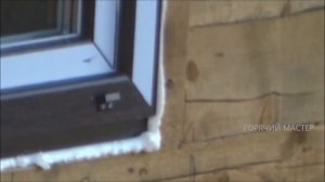 ОКНО В БРУСОВОЙ ИЛИ  БРЕВЕНЧАТЫЙ   ДОМ МОНТАЖ  /  ПРАВИЛЬНЫЙ МОНТАЖ ОКОН В  БРУС ИЛИ СРУБ