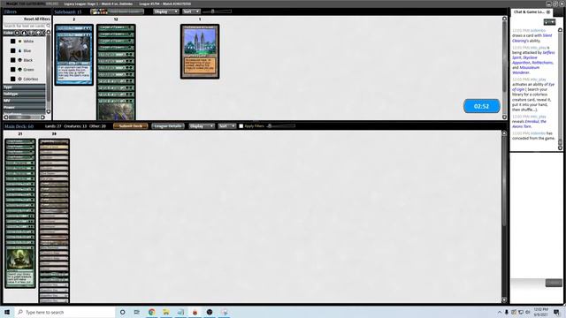 Legacy League Rd 4 vs Spirits - Mono Green Post - 06/09/21 смотреть онлайн