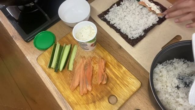 Роллы дома вкусно,дешево и просто готовить. #роллыдома #готовимдома #японский #рецепты #асхана
