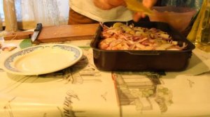 Картошка с мясом в духовке, проще простого
