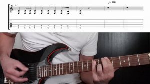 Ecstasy of Gold (rhythm guitar, standard tune TABS)- Metallica (Ennio Morricone)