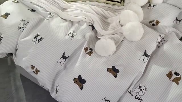 Обзор постельного белья Сатин Элитный CPL020 интернет-магазин ВильМари vilmari.ru смотреть онлайн