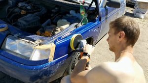 Полировка против косяков покраски | Ваз 2110