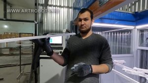 Автоматический покрасочный станок АРТРОБОТ. Автоматическая покраска мебельного фасада. Линия окраски