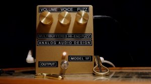 Pete Cornish P-2 vs Analog Design Audio Model 1F (w/ Fender Stratocaster '74)