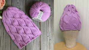 ВЯЗАНАЯ ШАПКА LILI HAT.KNITTED HAT