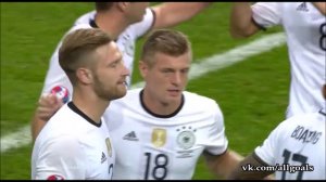 Германия 1-0 Украина / гол Мустафи