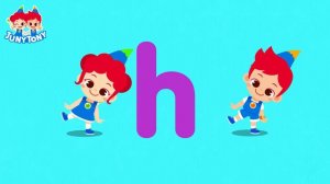 Hero Hippo | Phonics Song for Kids | Alphabet H Song | Kindergarten Song | JunyTony
