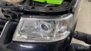 Nissan Qashqai J10 in VOLKSWAGEN установка билед линз г.шахты 7(928)1112002