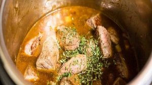 Тушеная говядина с пряностями