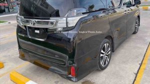 តម្លៃក្រោម$20000 Toyota Alphard 2016 V4 full option ពណ៌ខ្មៅ ធានាថ្មីដូចខ្លាញ់គោ