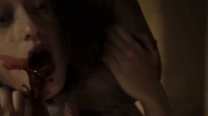Gabriella Desta Stabbed in Neck Death Scene