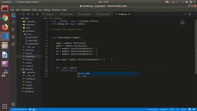 Set Title for Records | Python and Django