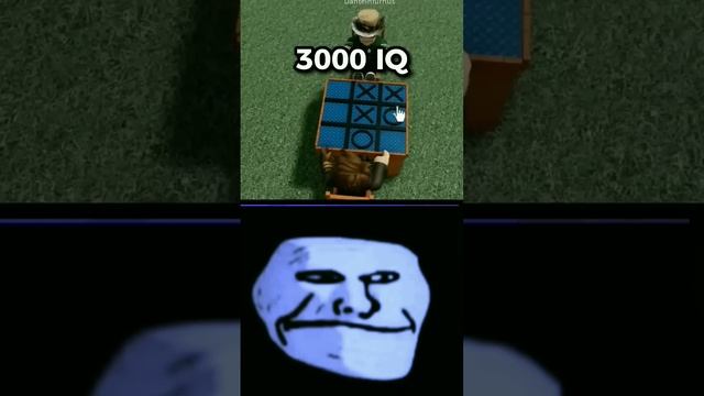 Roblox 3000 IQ Moment! ?? (Troll Face Meme) #shorts #roblox #trollface