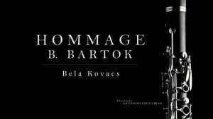 HOMMAGE B. BARTOK | Bela Kovacs