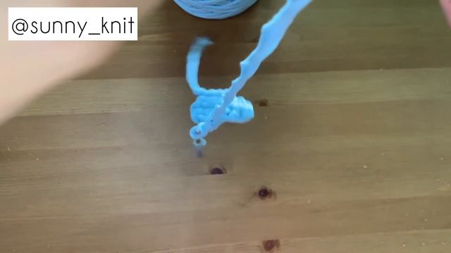 Урок 3. Вязать поворотными рядами крючком. Поворотные ряды, как вязать из трикотажной пряжи.