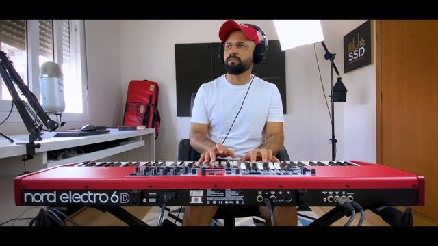 NORD WORSHIP #3 | Piano Layer + Shimmer - Nord Electro 6D смотреть онлайн