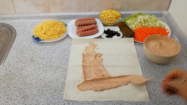 Шаурма на Скорую Руку. Быстро и Вкусно.