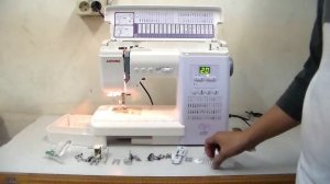 Janome 6260qc (Part 3 Penjelasan fitur mesin jahit janome 6260QC)