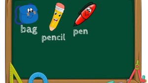 School Objects song - Tiger Time 1