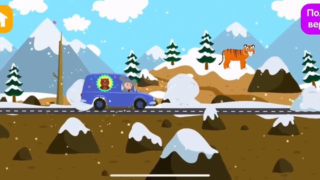 Кукутики дорожное приключение игра, машина едет по полям #кукутики #games #песнидлядетей