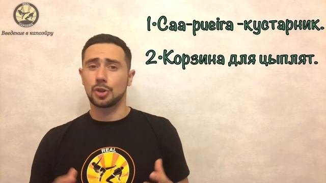 Введение в Капоэйру #1 ЗНАЧЕНИЕ СЛОВА КАПОЭЙРА