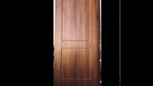 Монтаж новой МДФ панели в металлической двери.