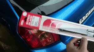 Замена заднего дворника у ОД Toyota Отрадное