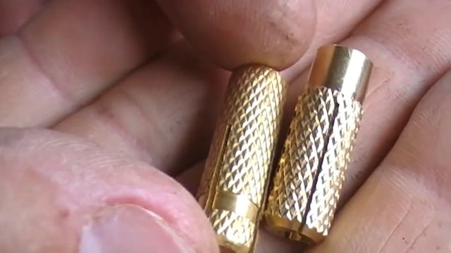 Забивной латунный анкер - цанга смотреть онлайн