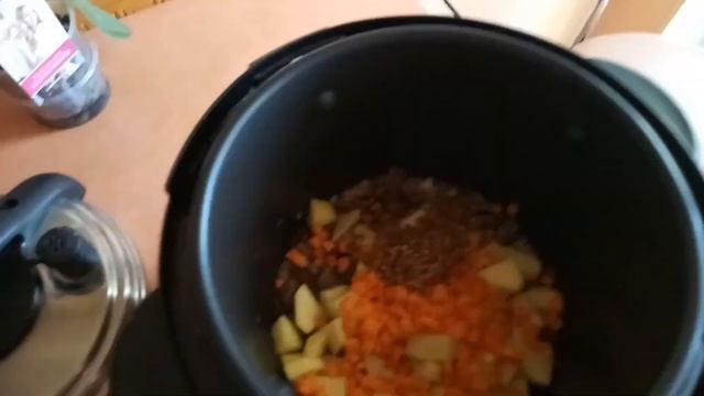 Готовим гречневый суп в мультиварке