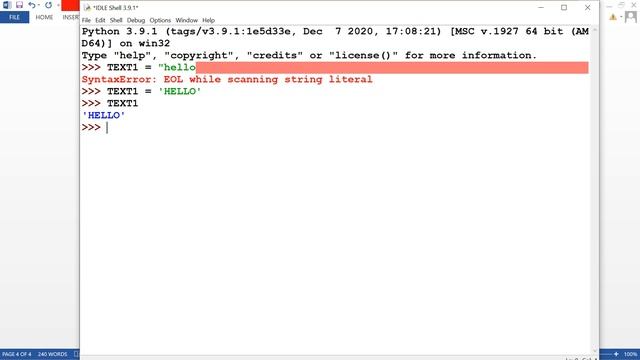 12.Python fundamentals | Literals/values |String literals | python tokens| Jyothi IT solutions|