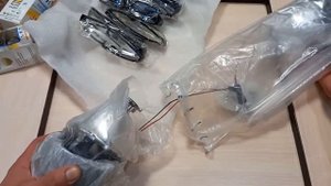 LED H4, линзы в фары Газель