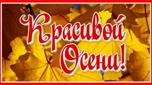 Красивой Осени!" - Красивая мелодия для души Сергея Чекалина