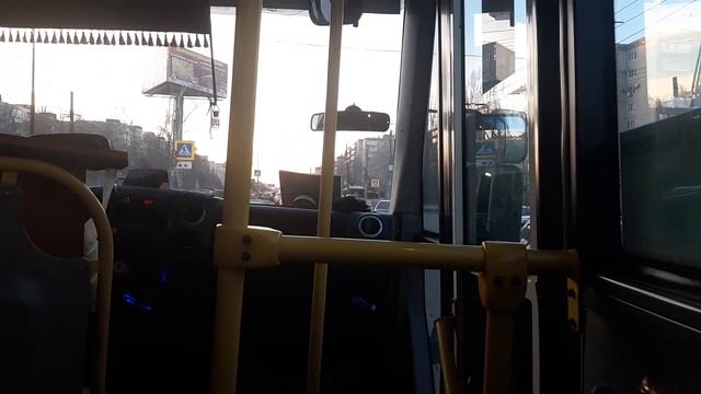 г. Воронеж поездка на 37 маршруте от перхоровича до гипермаркет линия. смотреть онлайн