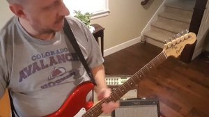 Fender Squier Affinity Strat Demo