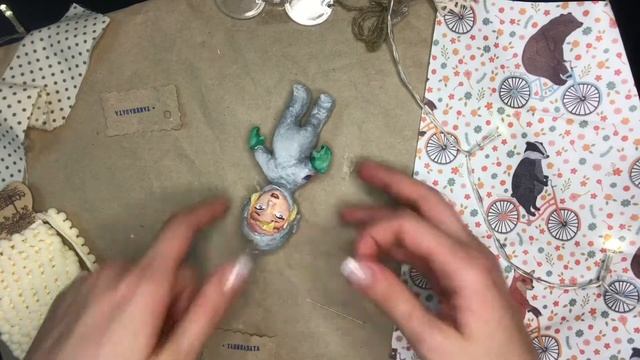 Как сделать елочную игрушку из ваты? ТанинаВАТА космонавт 3 смотреть онлайн