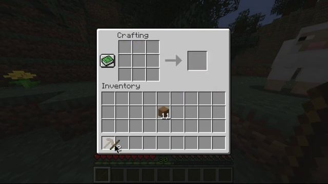 MINECRAFT - Нуб - Как скрафтить деревянную кирку и деревянный топор #5 смотреть онлайн