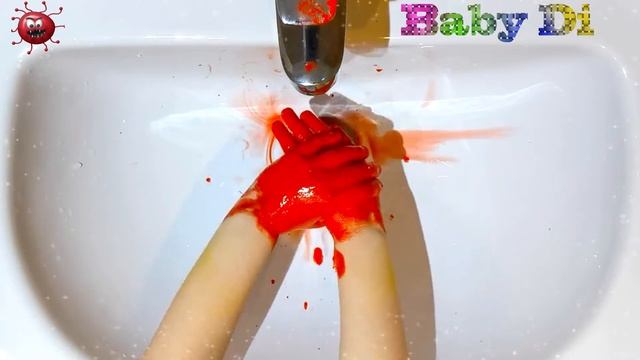 Как правильно мыть РУКИ с МЫЛОМ !!! смотреть онлайн