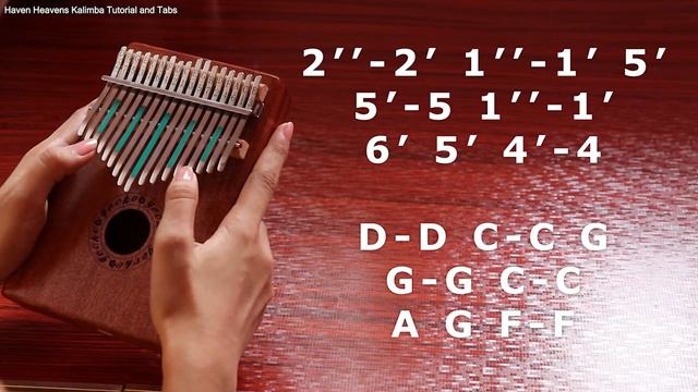 RAGGS REQUIEM | Beginner Easy Kalimba Tutorial and Tabs