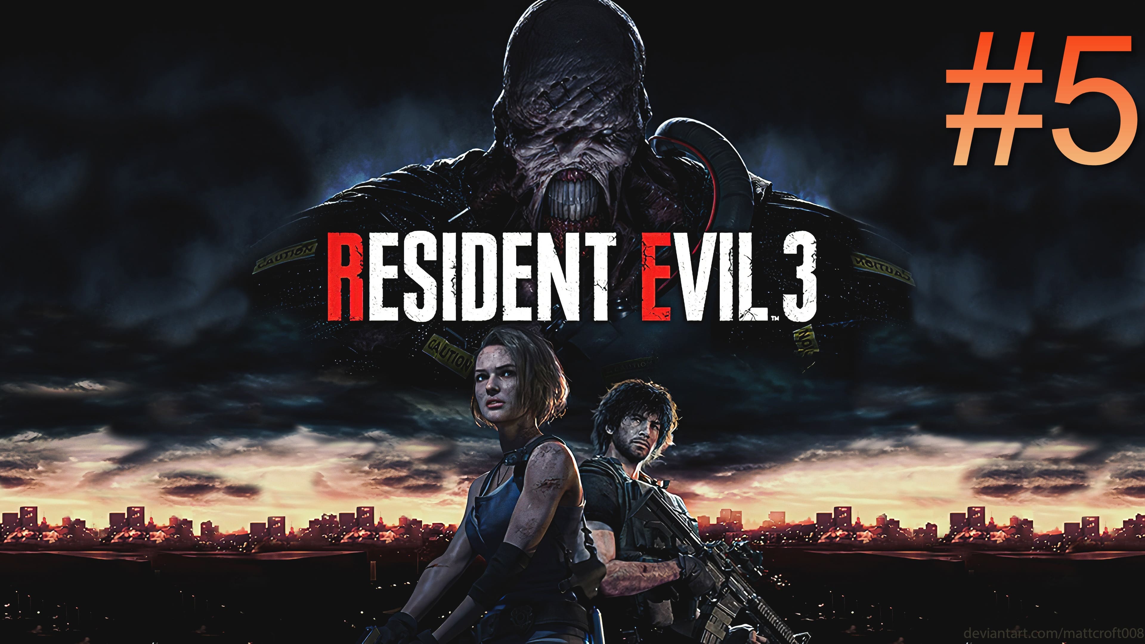 Resident Evil 3 #5 Спускаемся в лабораторию