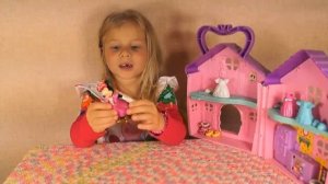 Обзор игрушки Мини Маус,примерка платьев.Клуб Микки Мауса.