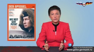 Сара Вагенкнехт:  Путин действительно хочет войны на Украине?