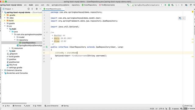 Create Spring Boot Project with MySQL + Test Rest Endpoints With Postman + Commit Code to Github