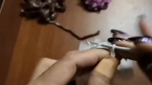 Цветок ,,Паучок,, крючком